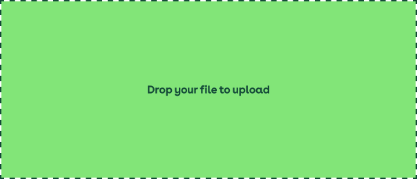 File Upload - Drag over state